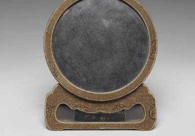 图片[3]-Tang-style Lobed Bronze Mirror Decorated with Paired Phoenixes, Qing dynasty, 1644-1911-China Archive